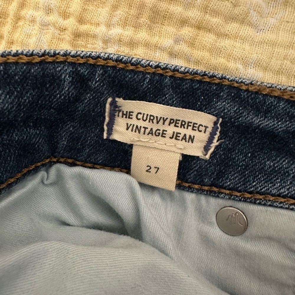Madewell Curvy Perfect Vintage Jean